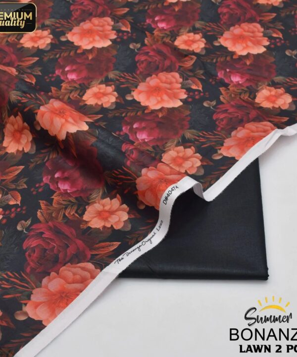 Bonanza Digital Lawn 2-Piece Un-stiched