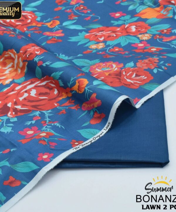 Bonanza Digital Lawn 2-Piece Un-stiched