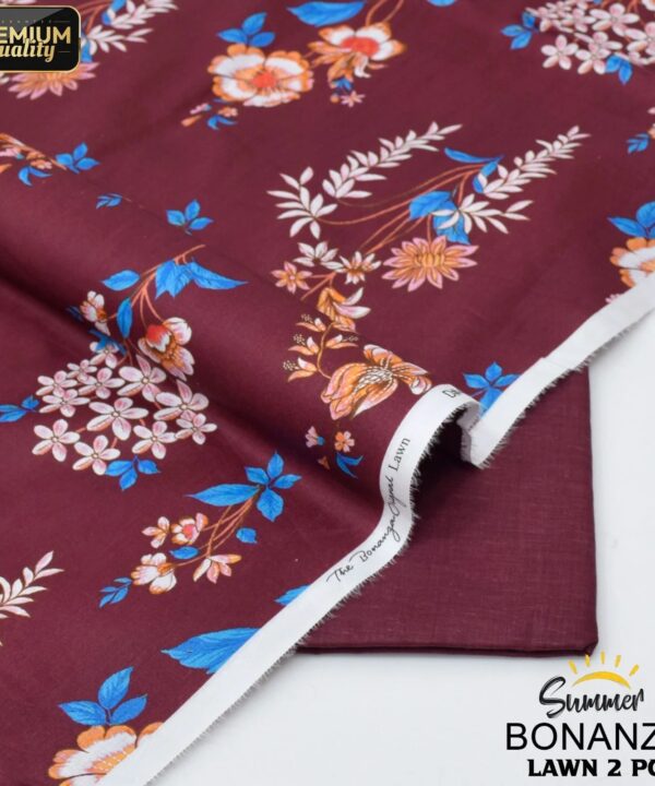 Bonanza Digital Lawn 2-Piece Un-stiched