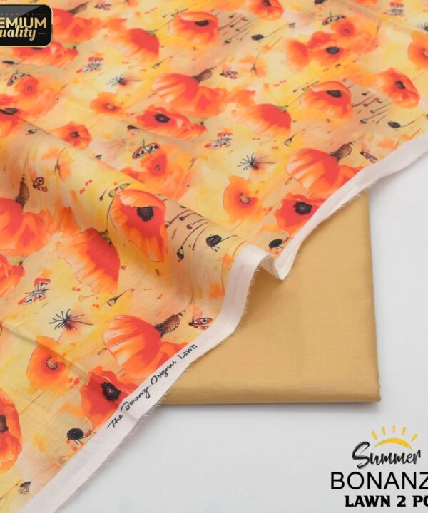 Bonanza Digital Lawn 2-Piece Un-stiched
