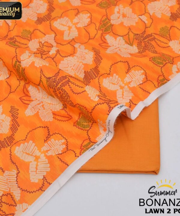 Bonanza Digital Lawn 2-Piece Un-stiched