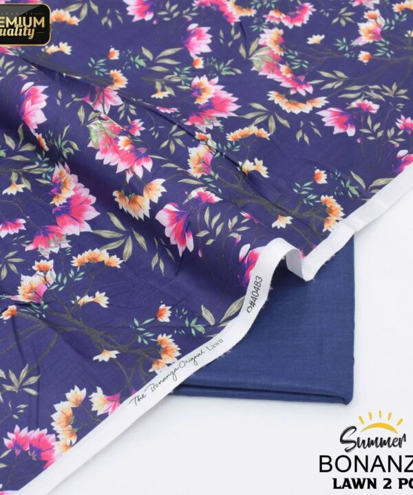 Bonanza Digital Lawn 2-Piece Un-stiched