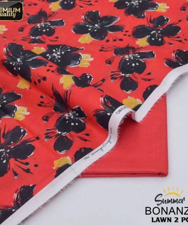 Bonanza Digital Lawn 2-Piece Un-stiched