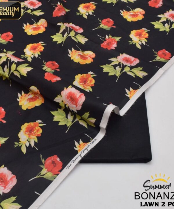 Bonanza Digital Lawn 2-Piece Un-stiched