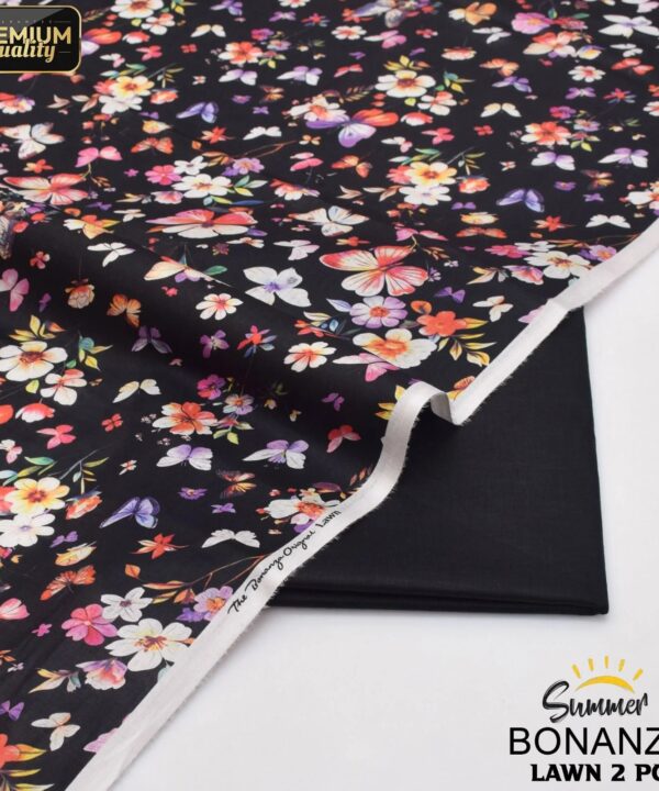 Bonanza Digital Lawn 2-Piece Un-stiched