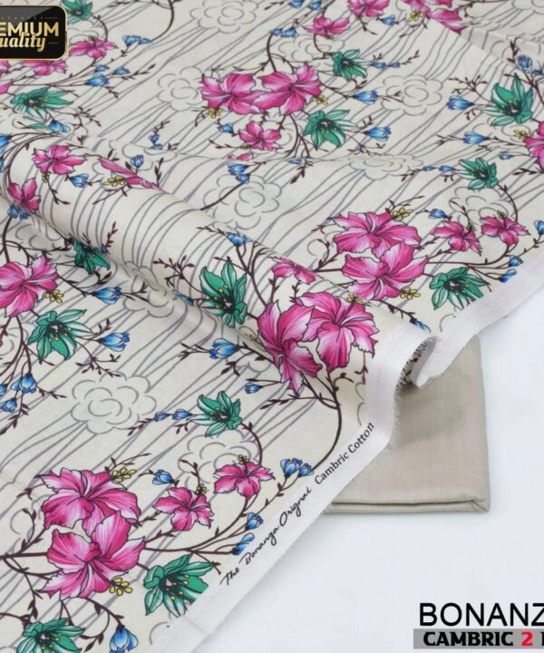 Bonanza Digital Lawn 2-Piece Un-stiched
