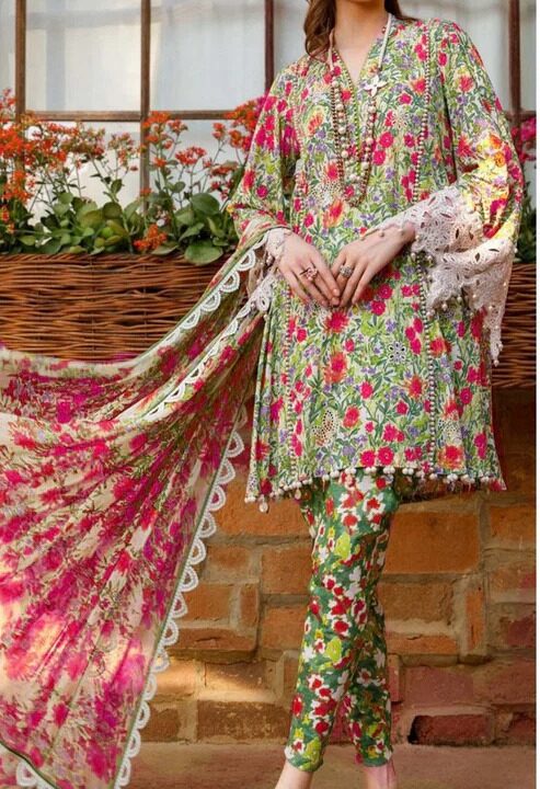Maria.B Lawn 3-Piece Unstiched