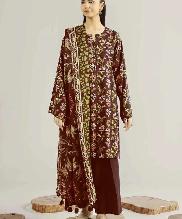 Nishat Printed Lawn 3-Piece Un-Stiched
