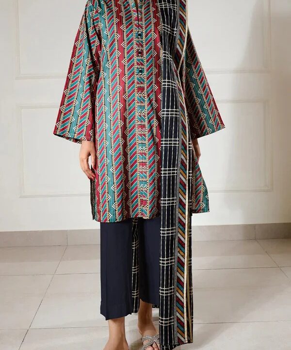 Saya Digital Printed Lawn 3-Piece Un-Stiched
