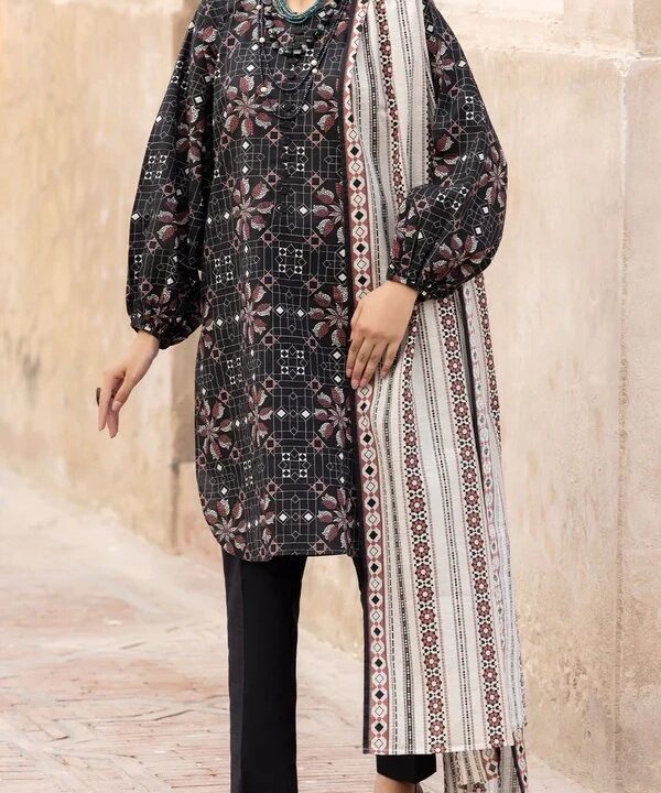 Saya Digital Printed Lawn 3-Piece Un-Stiched