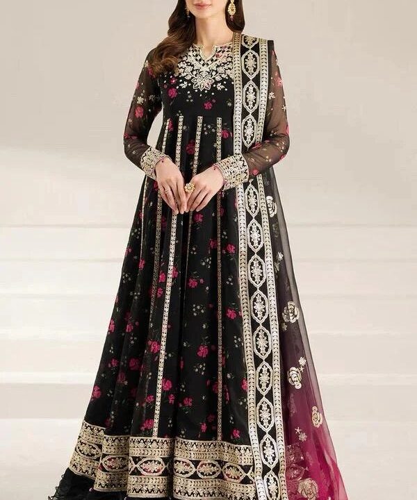 Baroque Digital Lawn 3-Piece Un-Stiched