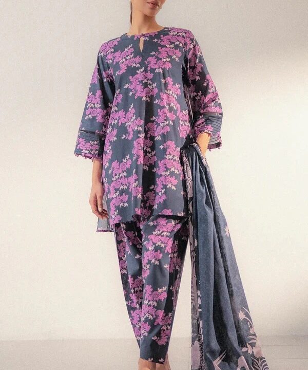 Ego Lawn 3-Piece Unstiched