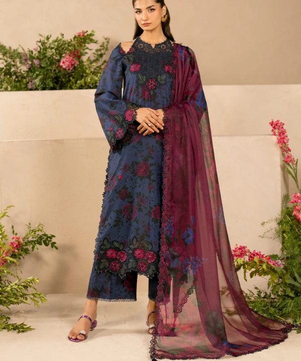 Iznik Lawn 3-Piece Unstiched