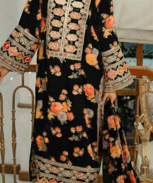 Aneela's Digital Lawn 3-Piece Un-Stiched