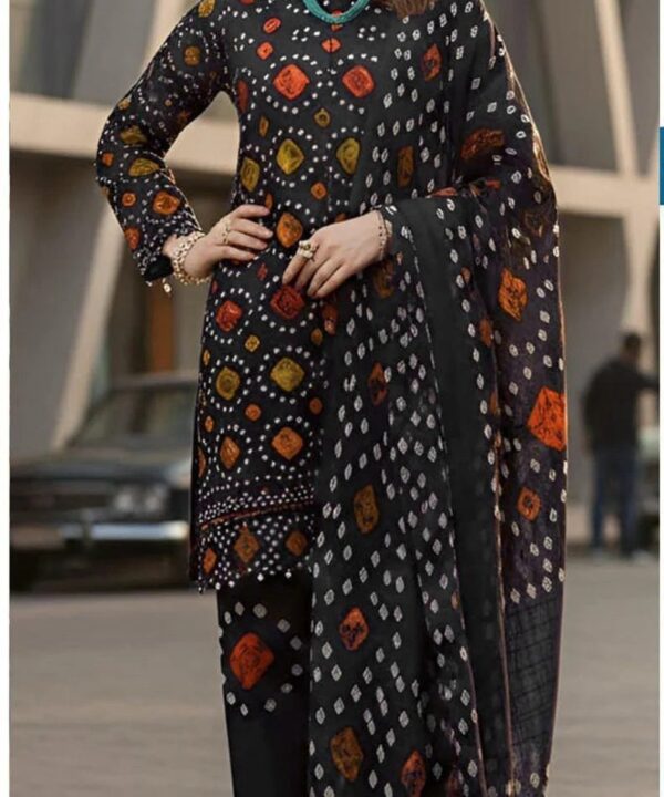 Gul Ahmed Digital Lawn 3-Piece Un-Stiched