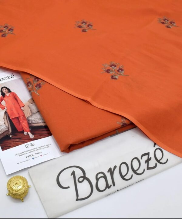 Bareeze Embroidered 2-Piece Lawn Un-stiched