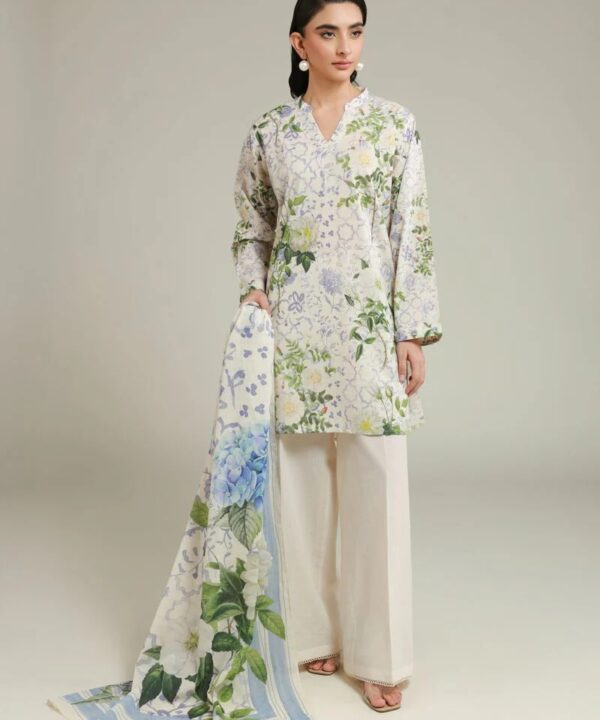 Khaadi Printed Lawn 3-Piece Un-Stiched
