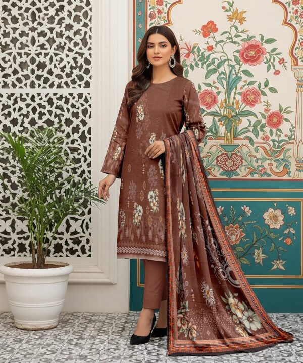 Iznik Digital Printed Lawn 3-Piece Un-Stiched