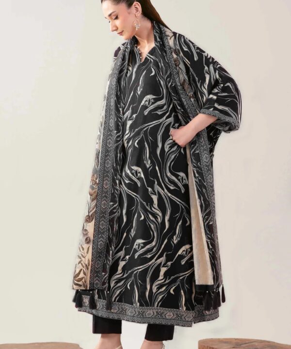 Nishat Printed Lawn 3-Piece Un-Stiched