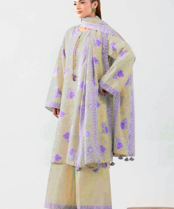 Nishat Printed Lawn 3-Piece Un-Stiched