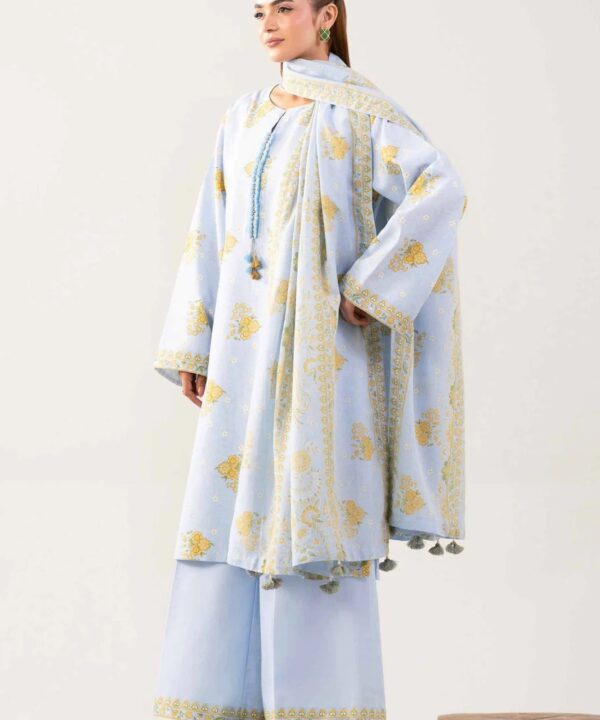 Nishat Printed Lawn 3-Piece Un-Stiched