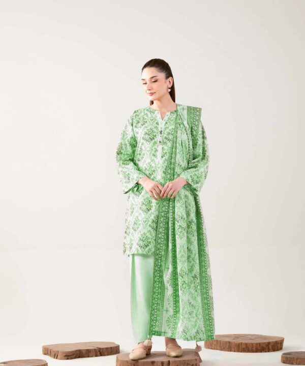 Nishat Printed Lawn 3-Piece Un-Stiched