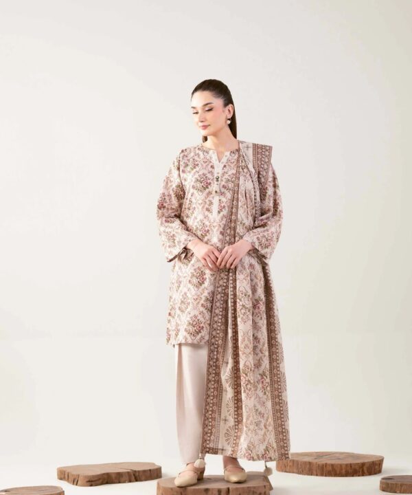 Nishat Printed Lawn 3-Piece Un-Stiched