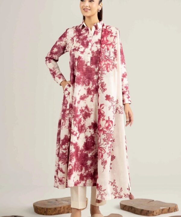 Nishat Printed Lawn 3-Piece Un-Stiched