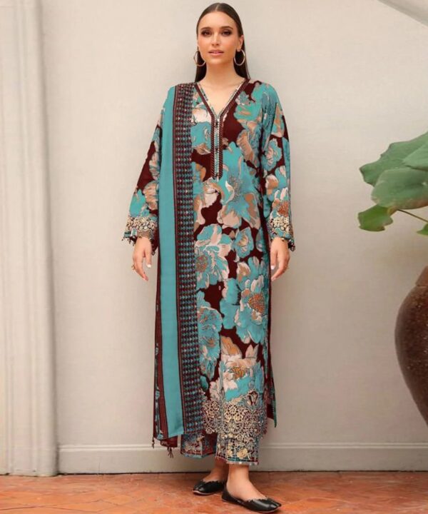 Baroque Lawn 3-Piece Un-stiched