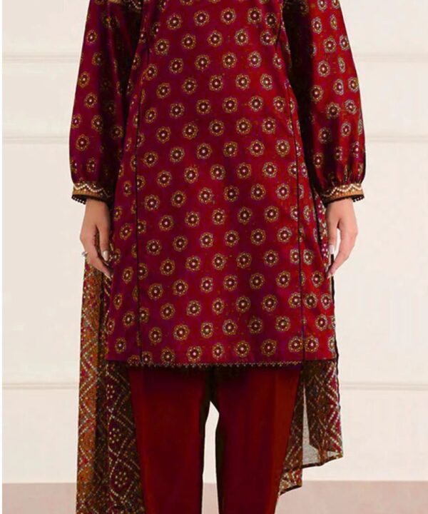 Saya Digital Printed Lawn 3-Piece Un-Stiched