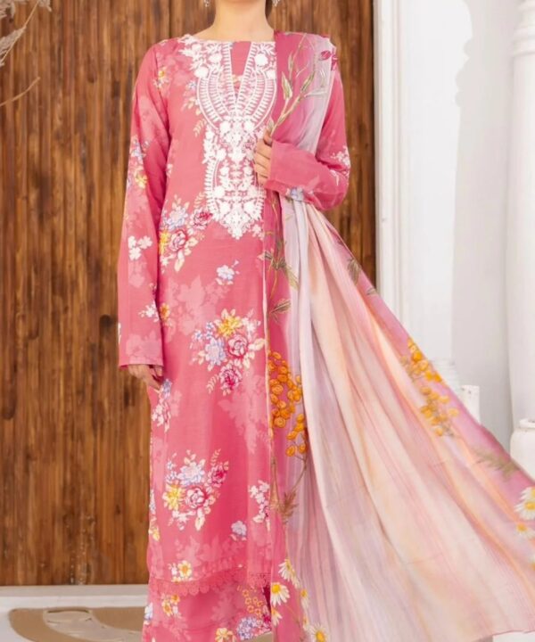 Shanaya Digital Lawn 3-Piece Un-Stiched