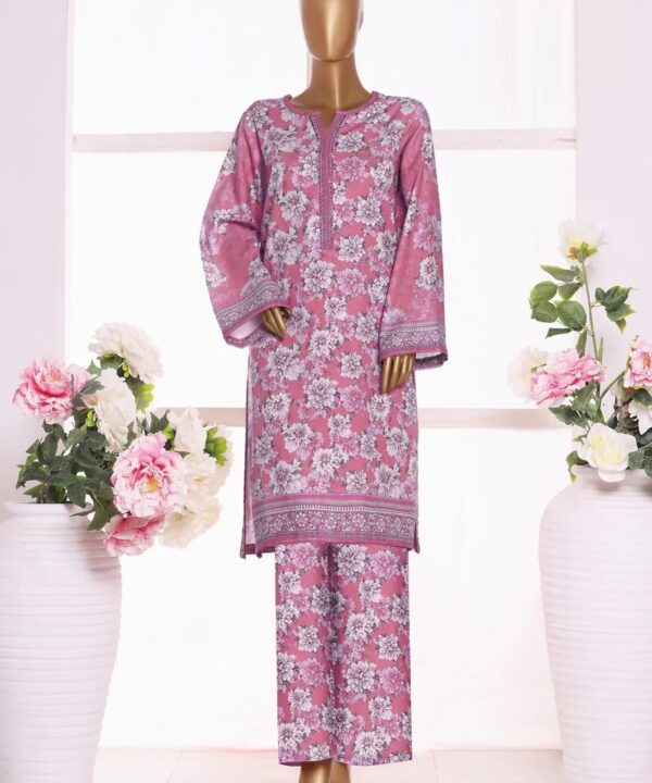 Bin Saeed Digital Lawn 3-Piece Un-Stiched