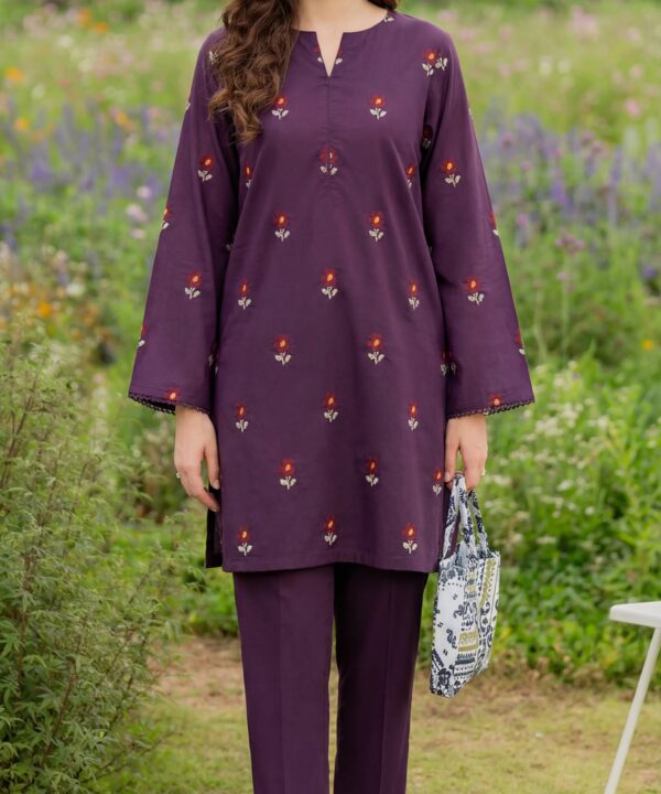 Lawn Embroidered Unstiched 2-Piece - D18