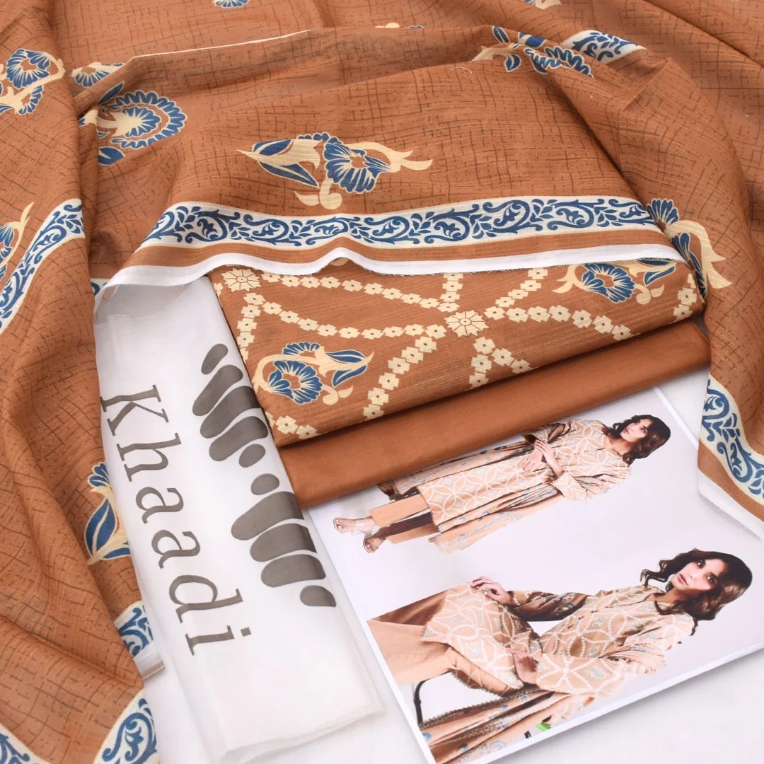Khaadi Printed Lawn 3-Piece Un-Stiched - Image 2