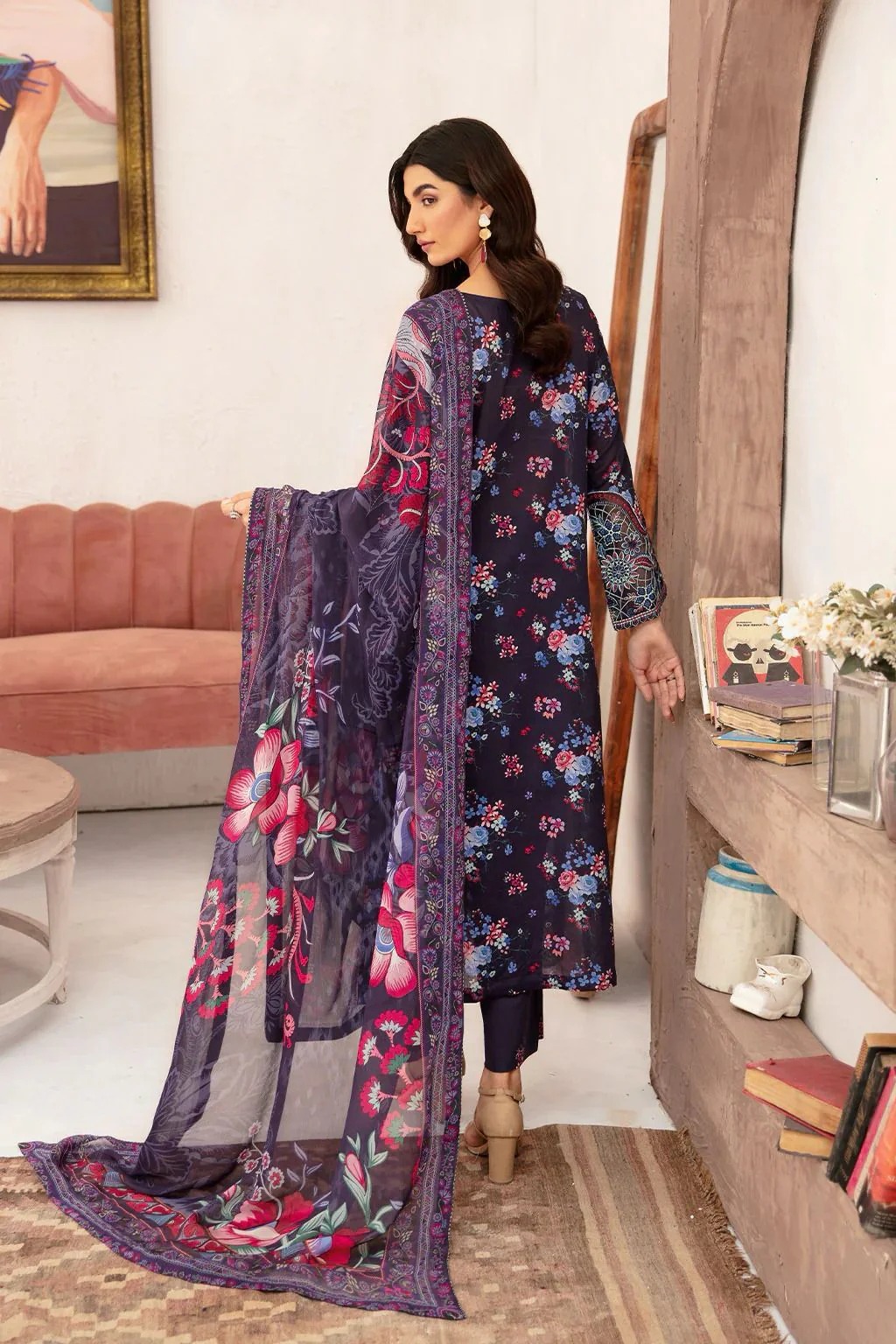 Ramsha Lawn 3-Piece Unstiched - Image 2