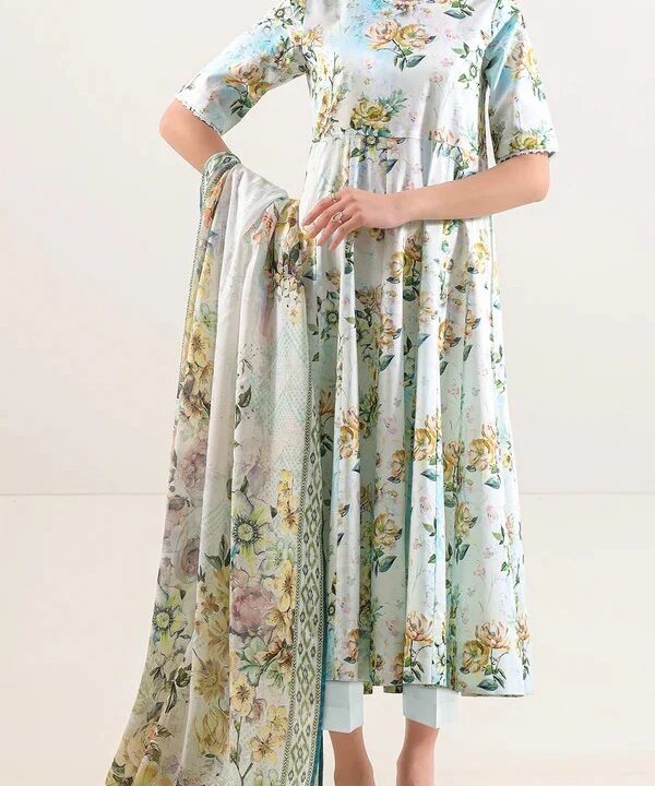 Saya Digital Printed Lawn 3-Piece Un-Stiched