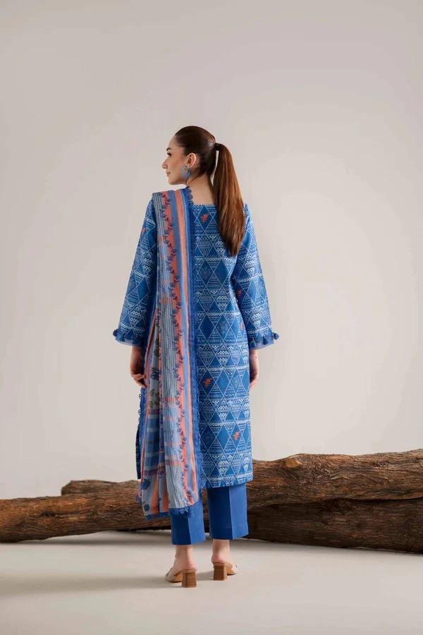 Nishat Printed Lawn 3-Piece Un-Stiched - Image 2
