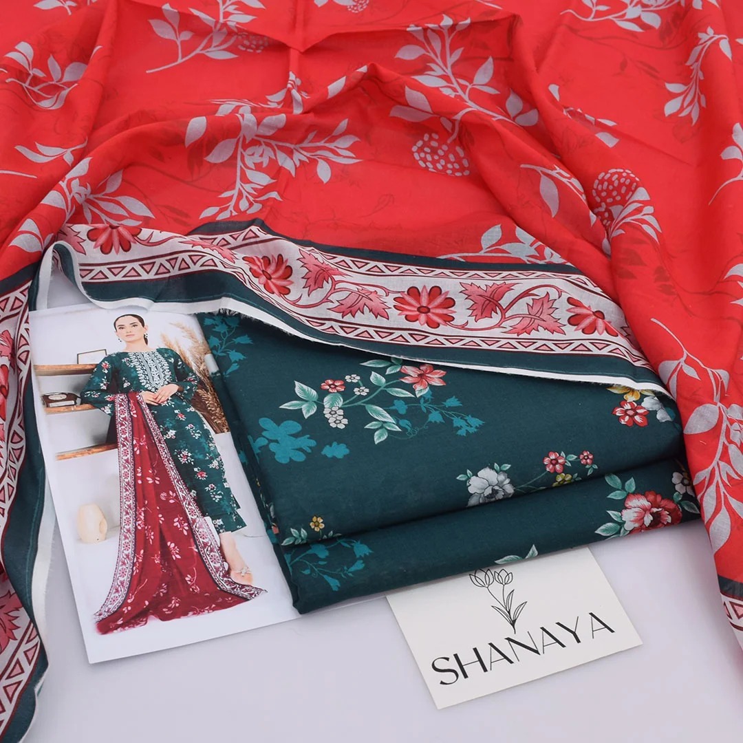Shanaya Digital Lawn 3-Piece Un-Stiched - Image 2